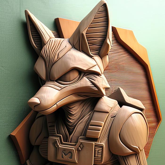Characters st Fox McCloud from Star Fox